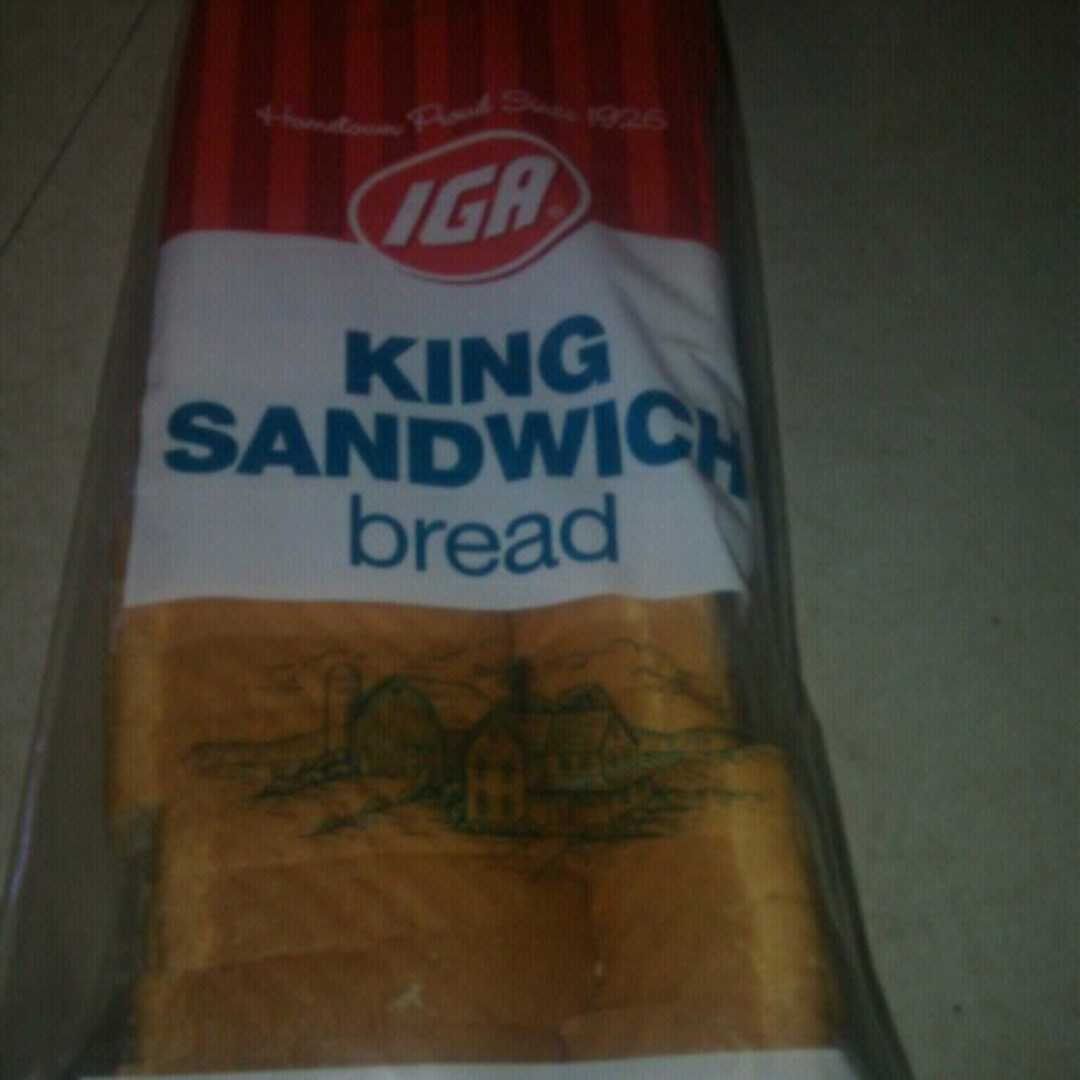 IGA King Sandwich Bread