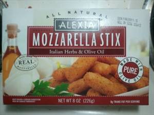 Alexia Mozzarella Stix - Italian Herbs & Olive Oil