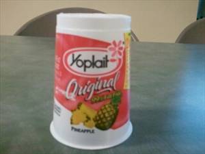 Yoplait Original 99% Fat Free Yogurt - Pineapple