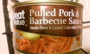 Great Value Pulled Pork & Barbecue Sauce