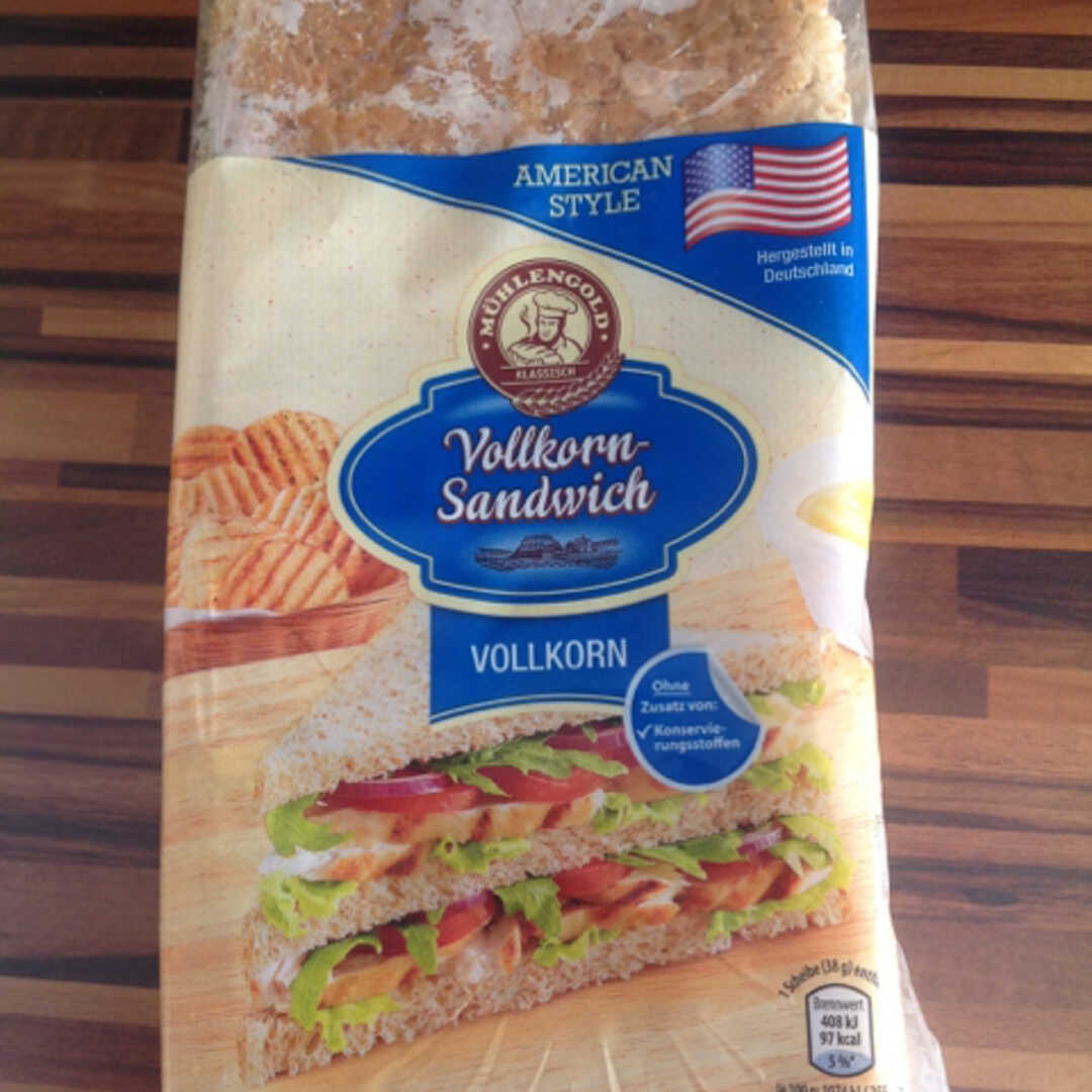 Aldi American Sandwich Vollkorn (35g)