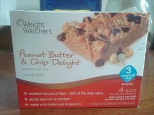 Weight Watchers Peanut Butter & Chip Delight Snack Bar