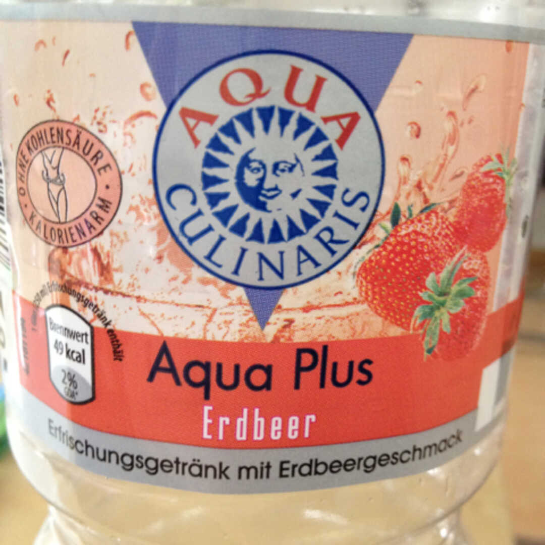 Aldi Aqua Plus Erdbeer