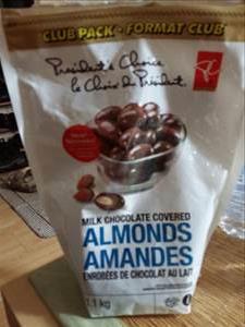 President's Choice Milk Chocolate Covered Almonds