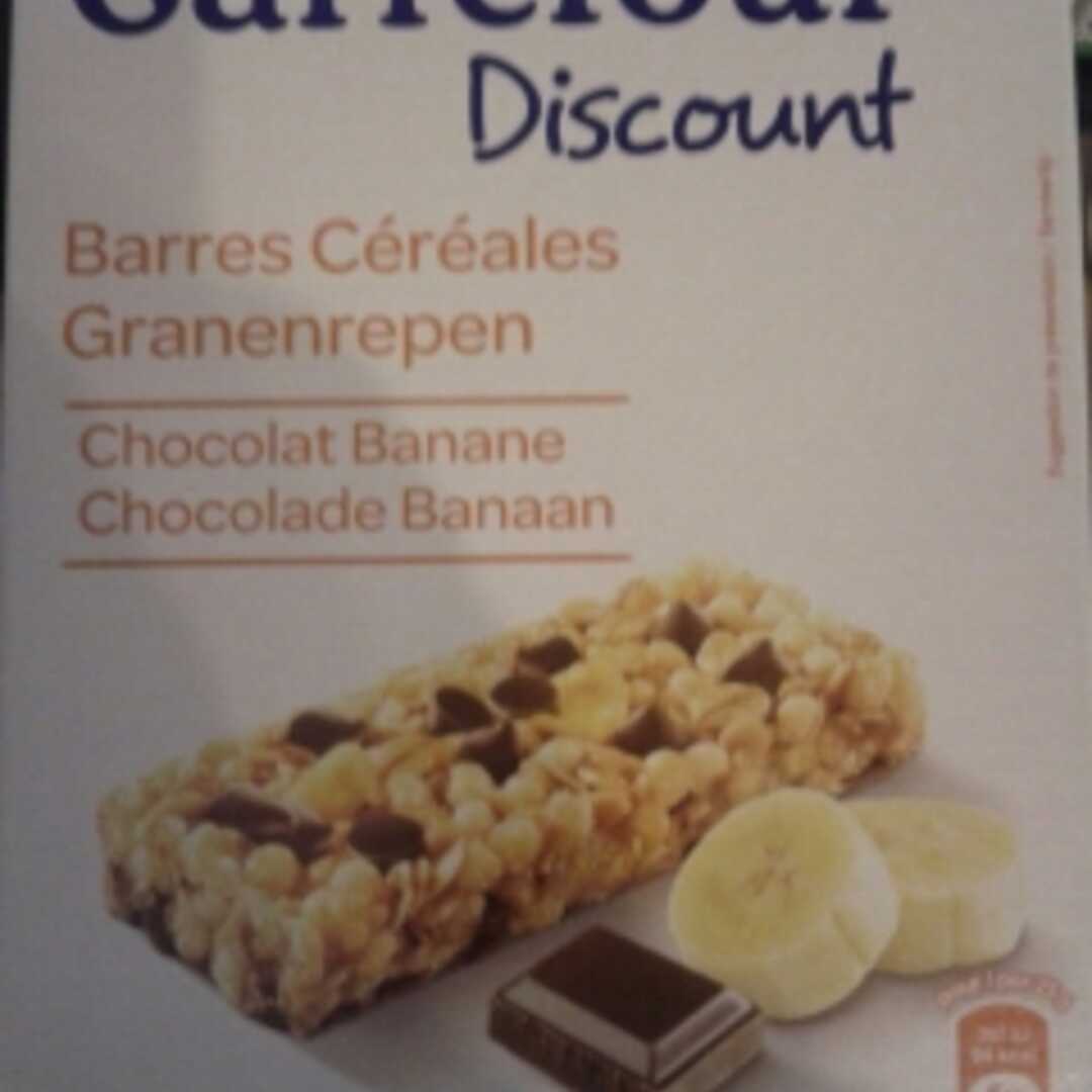 Carrefour Discount Barres Céréales Chocolat Banane