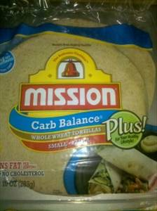 Mission Foods Carb Balance Whole Wheat Tortillas (Fajita Size)
