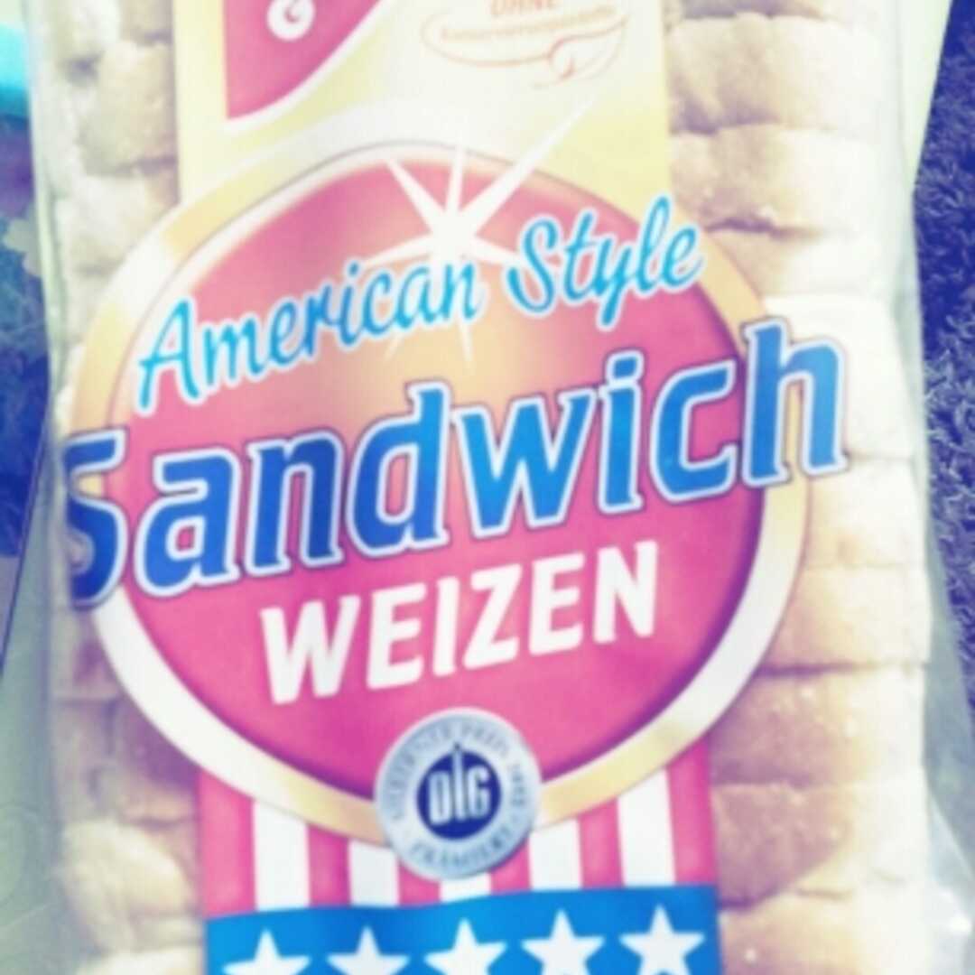 Gut & Günstig American Style Sandwich Weizen (38g)