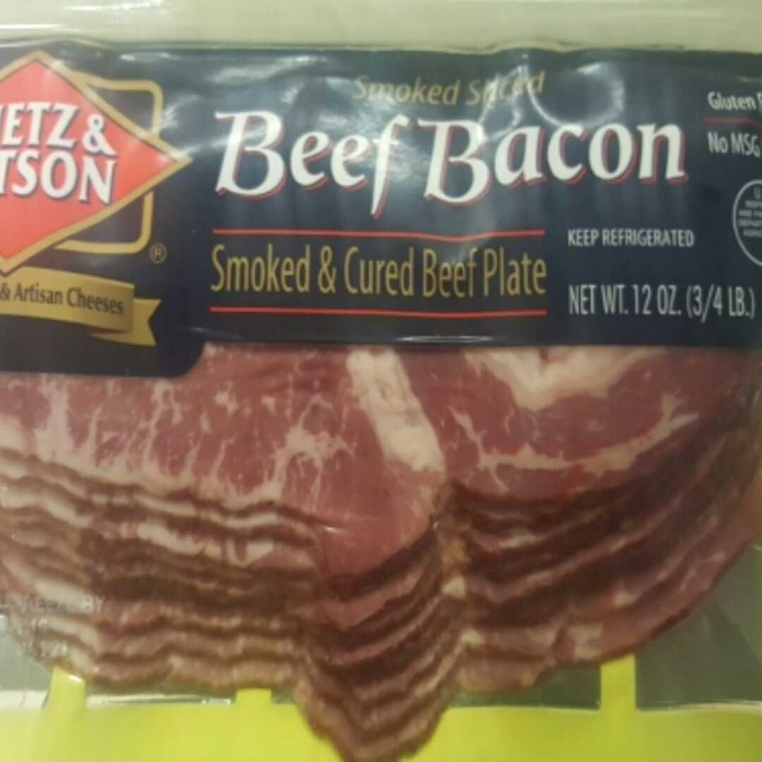 Dietz & Watson Beef Bacon