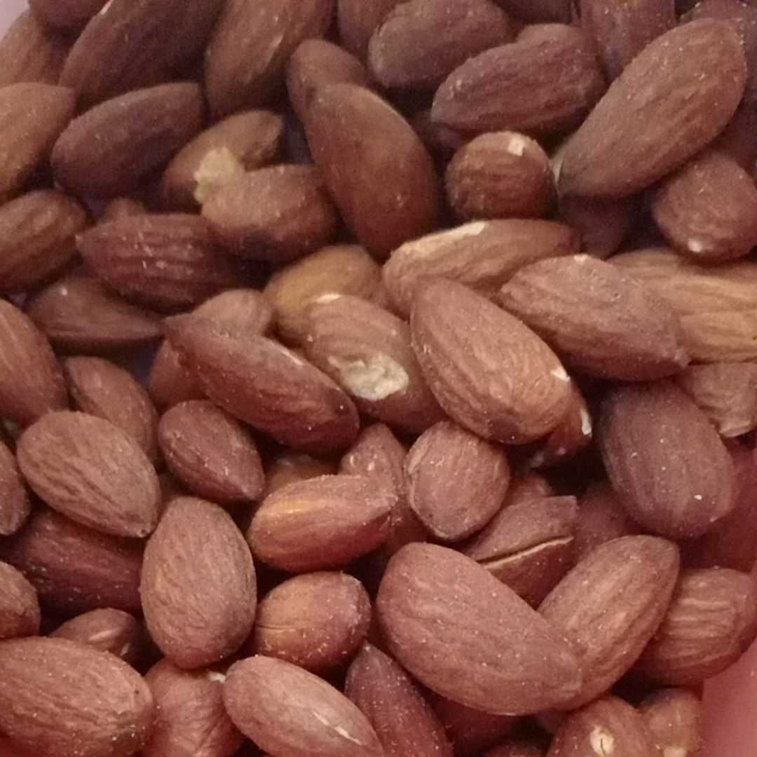 Kacang Almond Panggang Kering (tanpa Tambahan Garam)