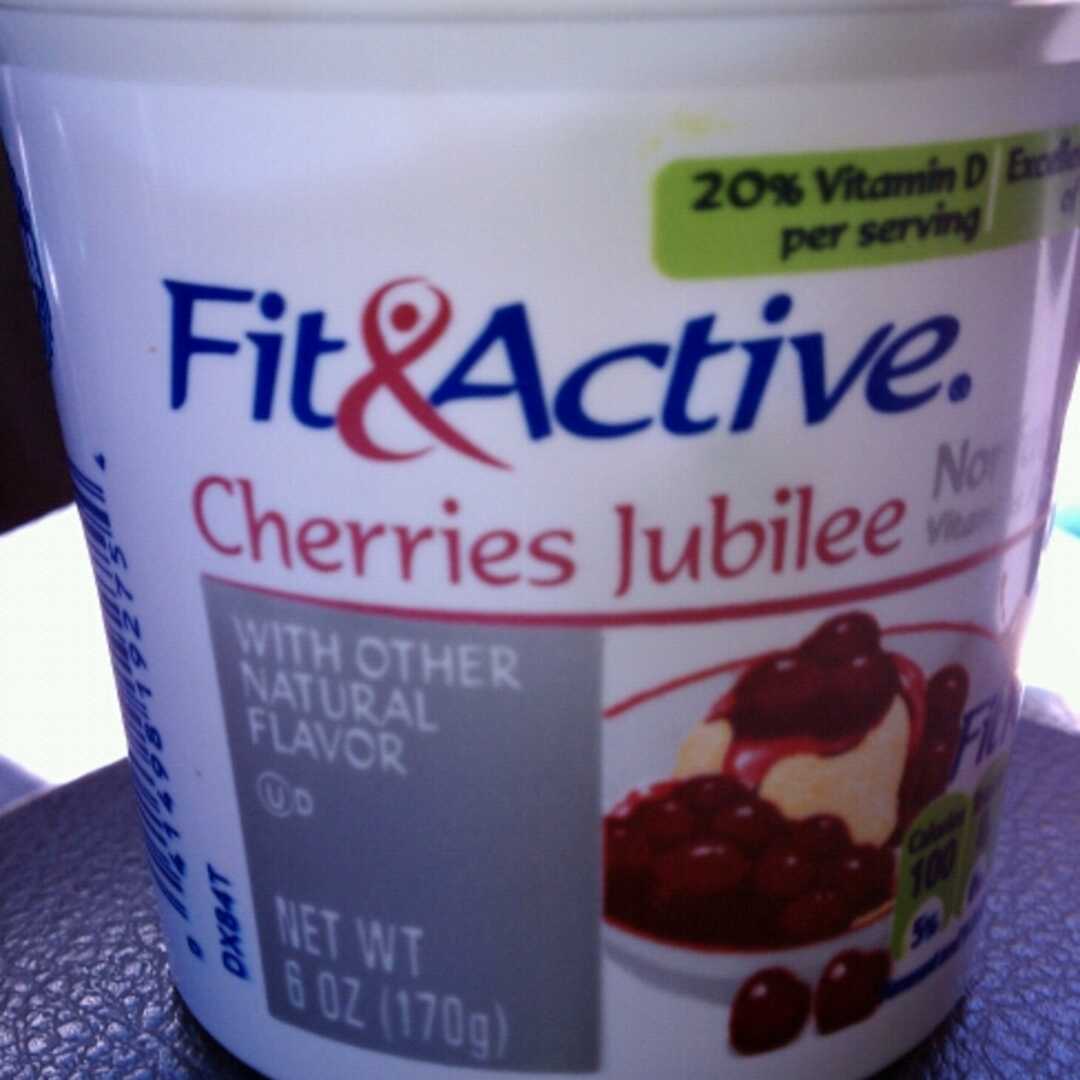 Fit & Active Cherries Jubilee Nonfat Yogurt