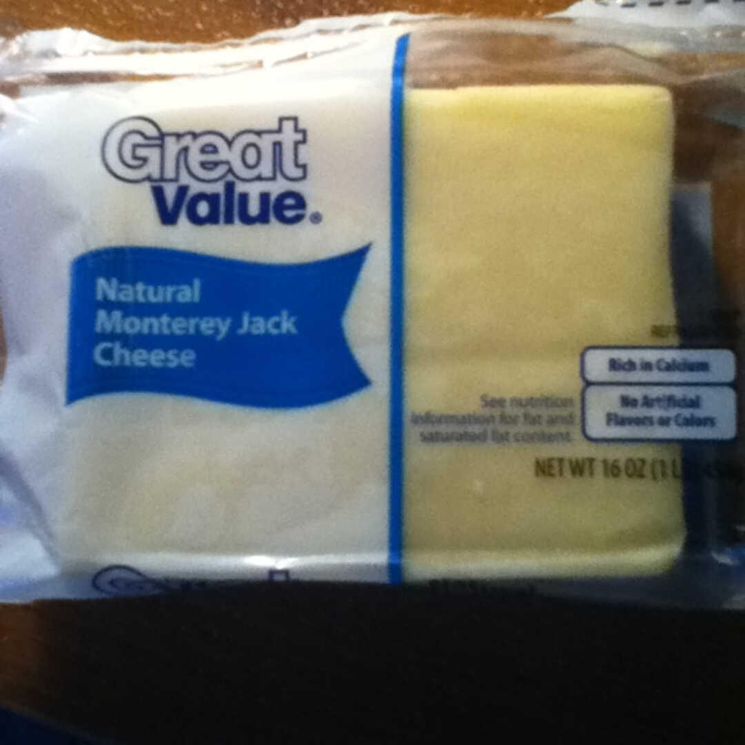 Great Value Natural Monterey Jack Cheese