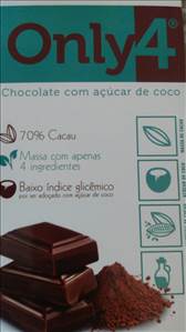 Only4 Chocolate com Açúcar de Coco