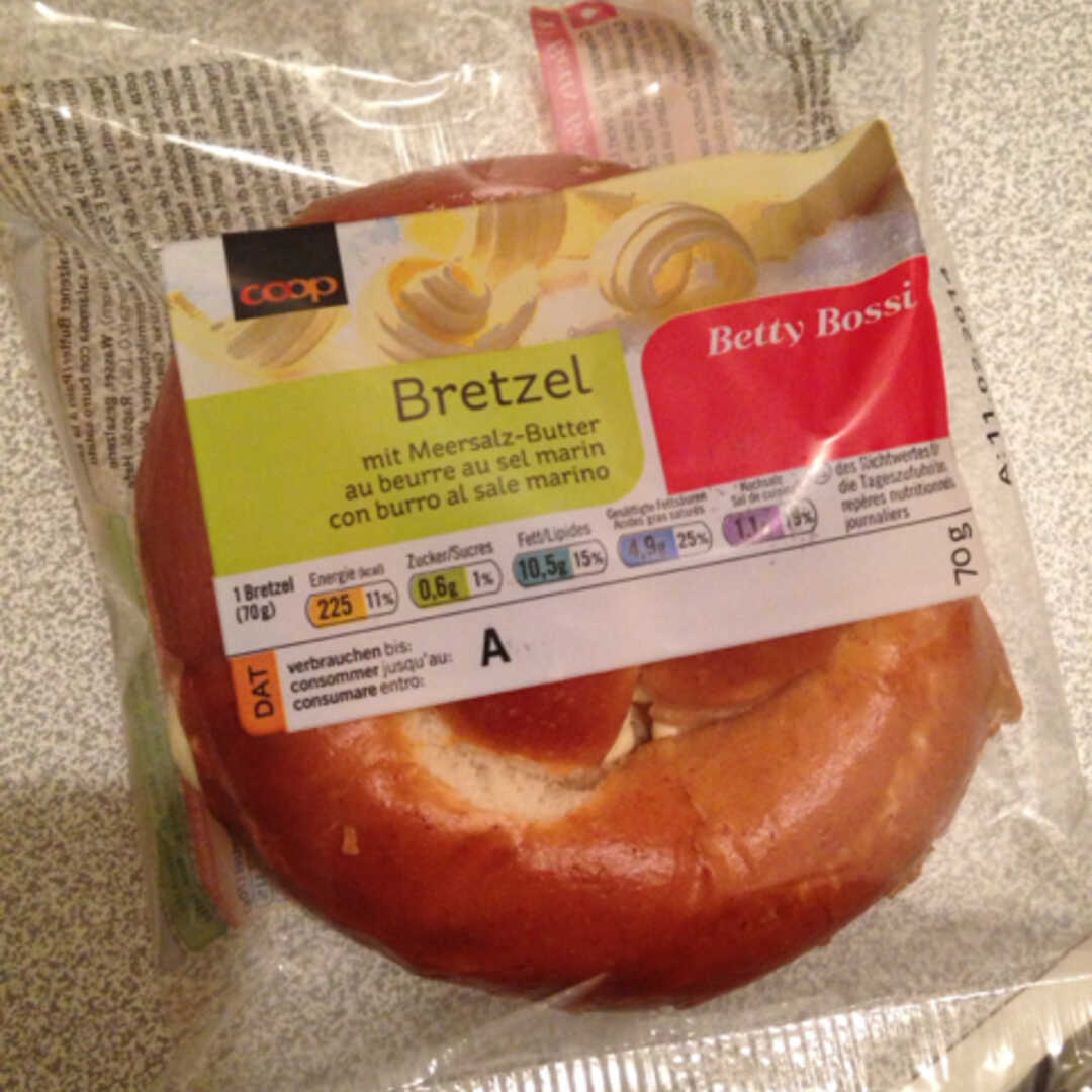 Betty Bossi Bretzel mit Meersalz-Butter