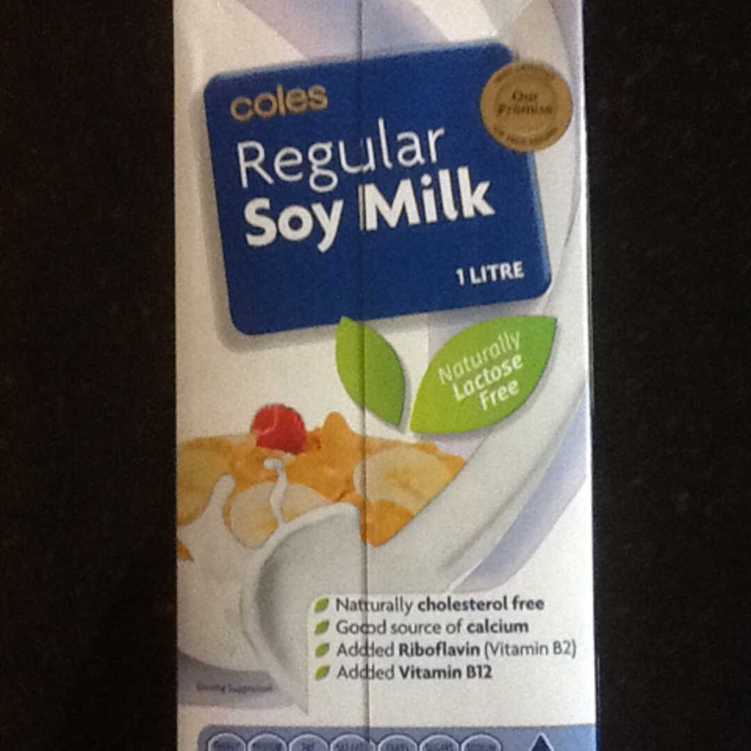 Coles Regular Soy Milk