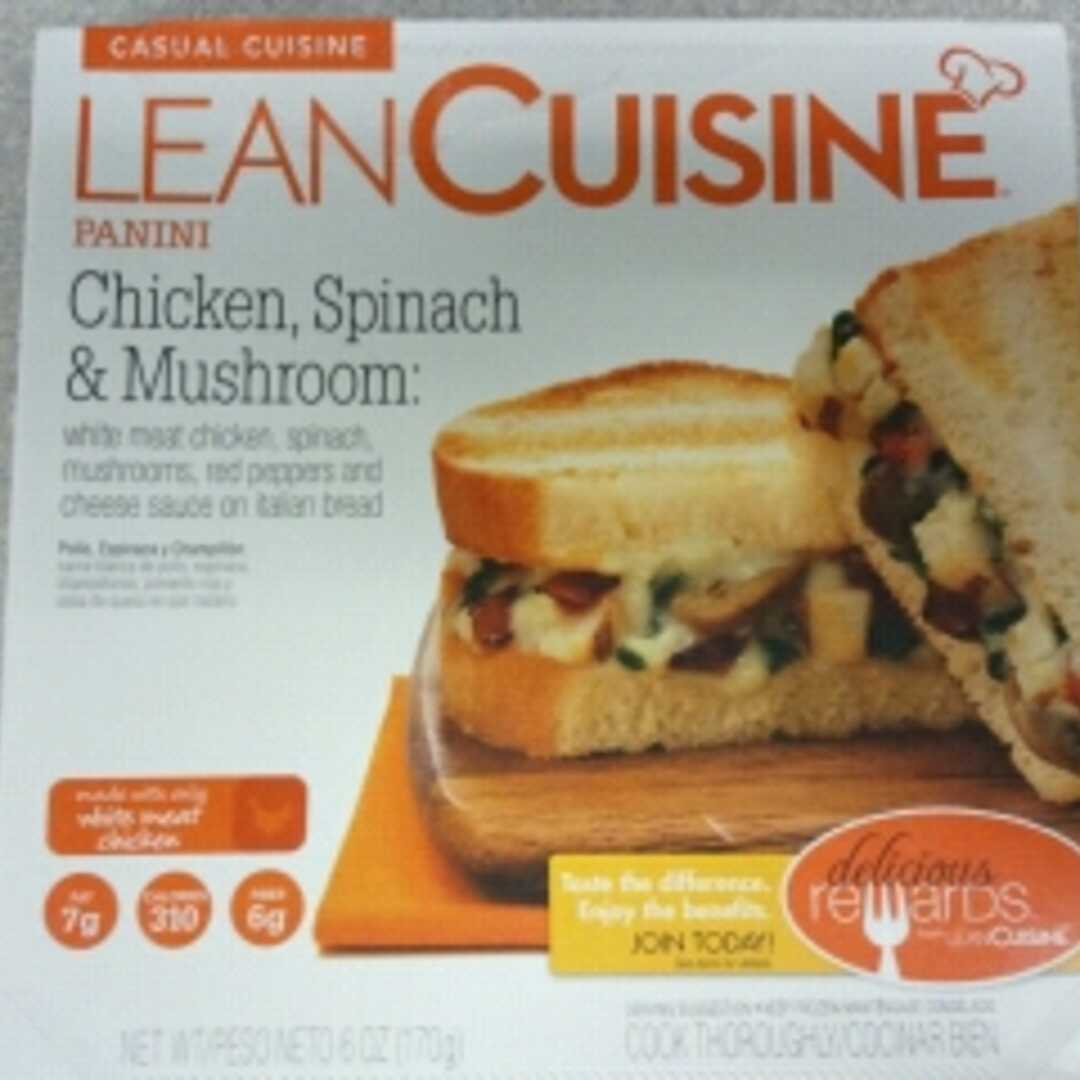 Lean Cuisine Culinary Collection Chicken, Spinach & Mushroom Panini