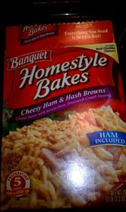 Banquet Homestyle Bakes - Cheesy Ham & Hash Browns