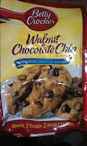 Betty Crocker Walnut Chocolate Chip Cookie Mix
