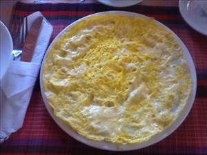 Egg Omelette or Scrambled Egg with Cheese