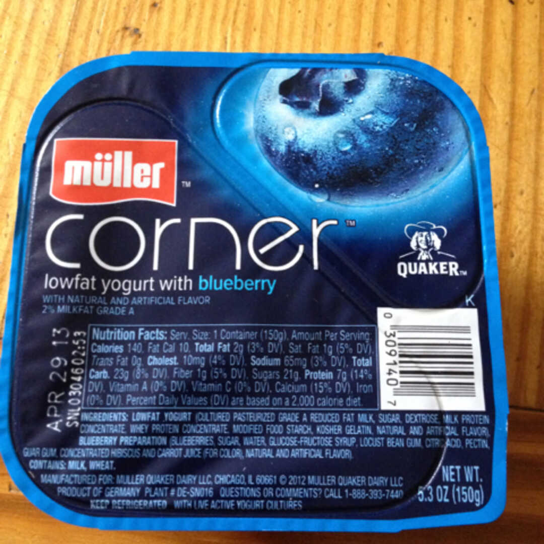Muller Corner Lowfat Yogurt with Blueberry