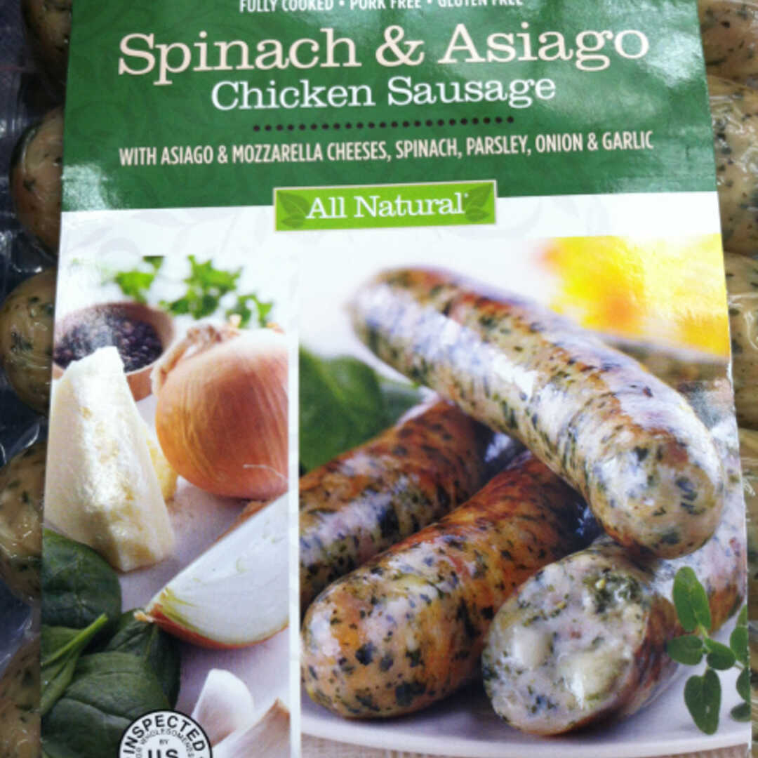 Savory Kitchen Spinach & Asiago Chicken Sausage