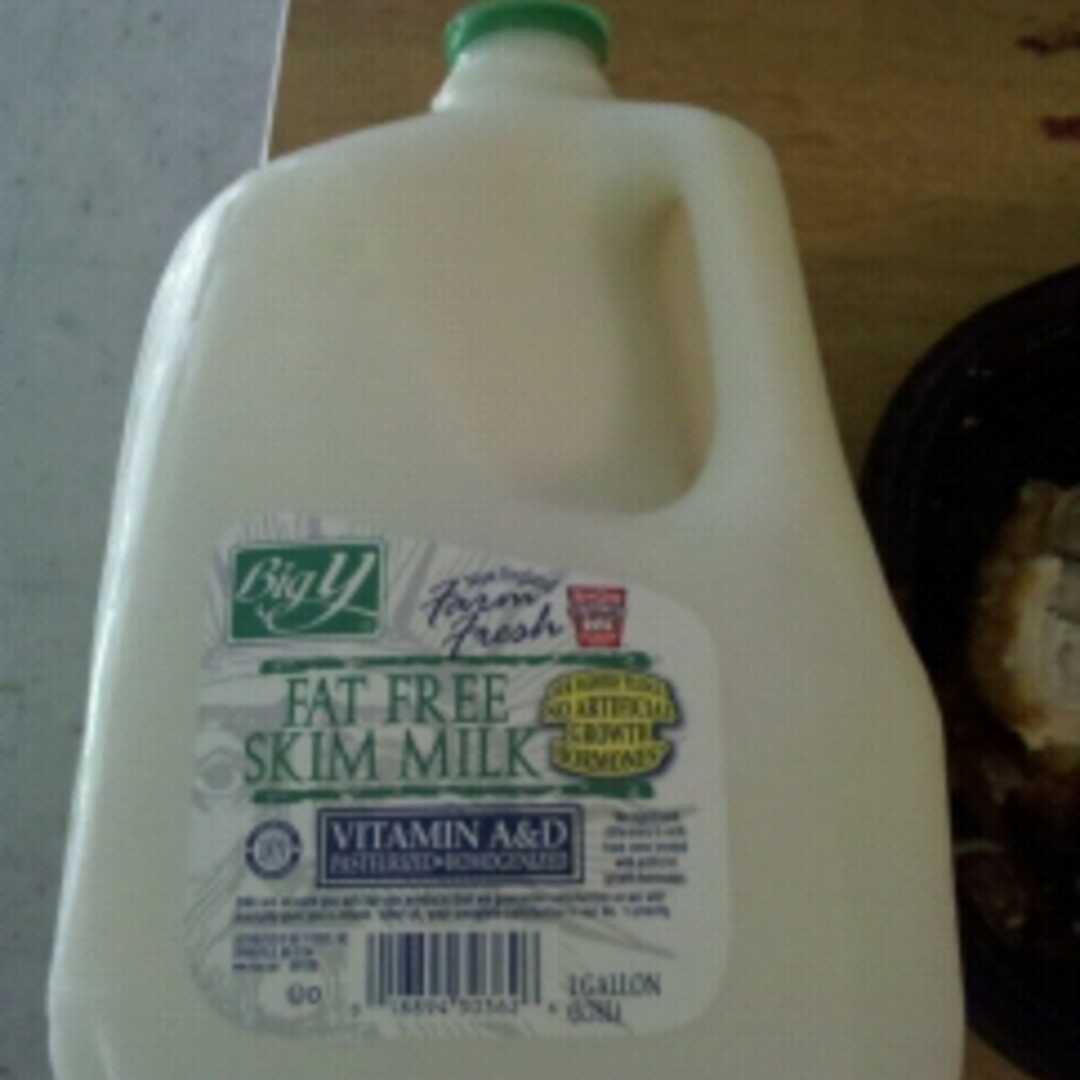 Big Y Fat Free Milk