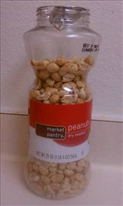 Market Pantry Lightly Salted Dry Roasted Peanuts