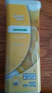 Great Value Sugar Free Lemonade Drink Mix Sticks