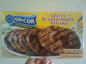 On-Cor Traditionals Gravy and Salisbury Steaks