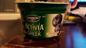 Activia Greek Yogurt Garden Blueberry