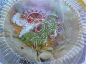 Del Taco Deluxe Taco Salad
