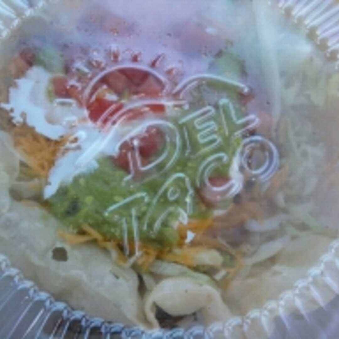 Del Taco Deluxe Taco Salad