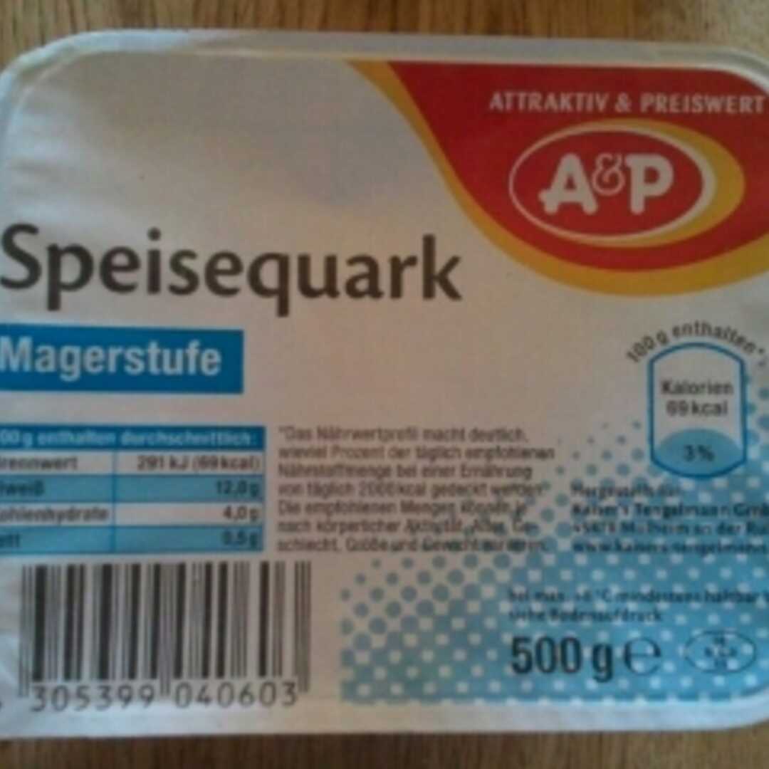 A & P Speisequark Magerstufe