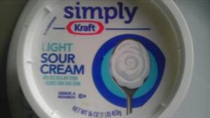 Kraft Simply Light Sour Cream