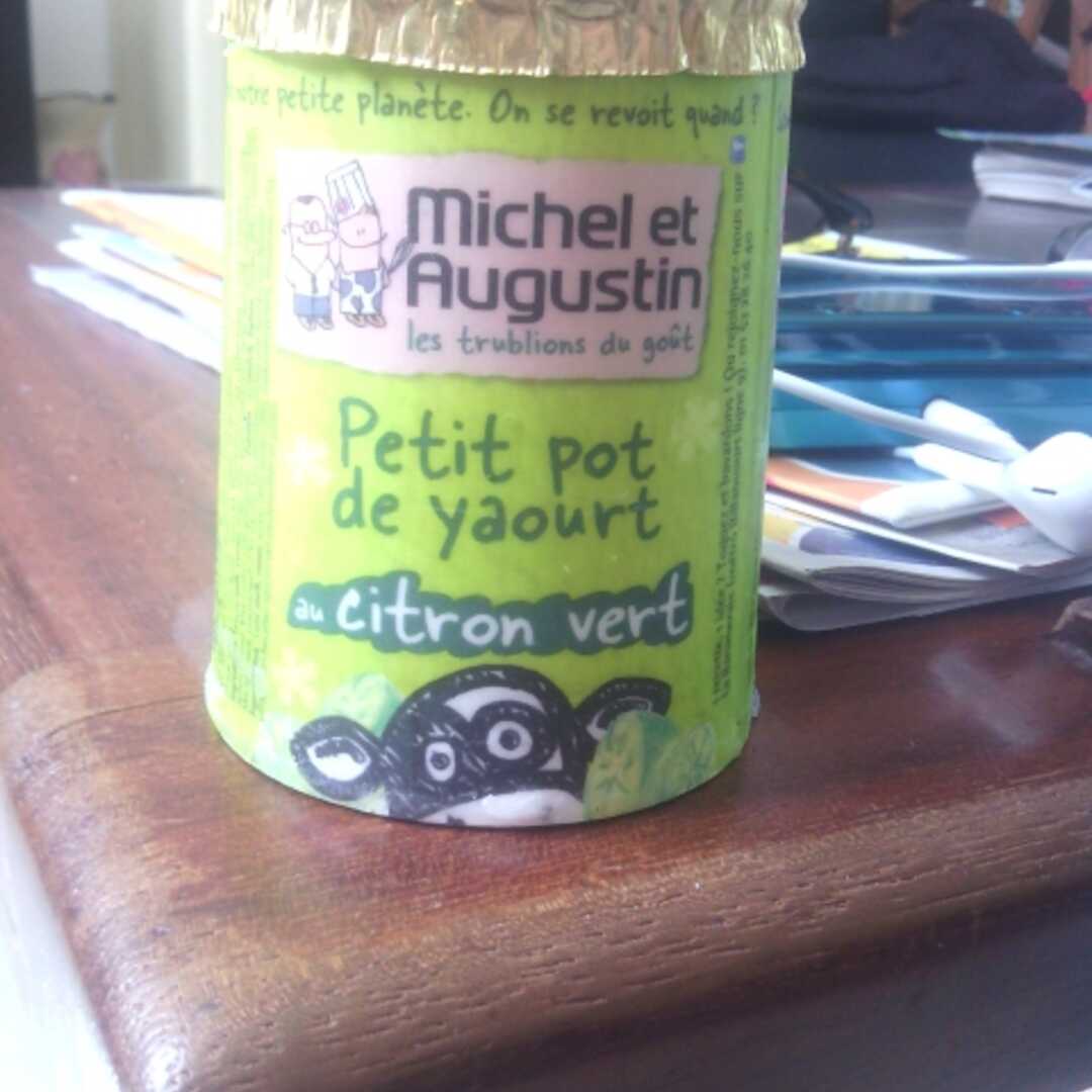 Michel et Augustin Petit Pot de Yaourt au Citron Vert