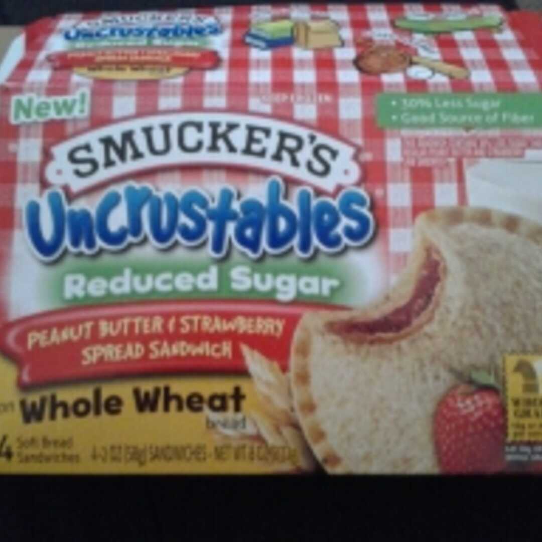 Smucker's Uncrustables Reduced Sugar Strawberry Sandwich