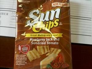 Frito-Lay Sun Chips Monterey Jack & Sundried Tomato