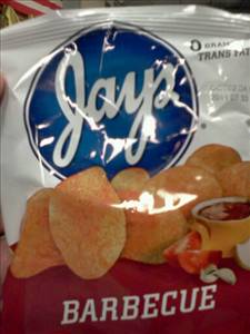 Jays Big J Barbecue Flavored Potato Chips