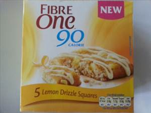 Fibre One Lemon Drizzle Squares