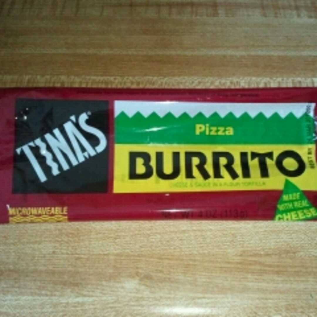 Tina's Pizza Burrito