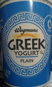 Wegmans Plain Greek Yogurt (Cup)