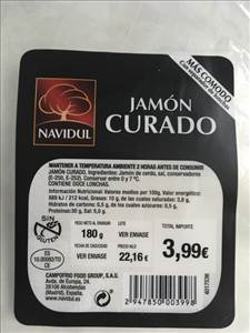 Navidul Jamón Curado de Extremadura