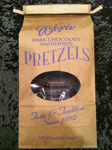 Asher's Dark Chocolate Smothered Pretzels
