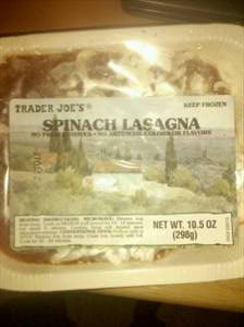 Trader Joe's Spinach Lasagna