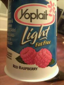 Yoplait Light Fat Free Yogurt - Red Raspberry