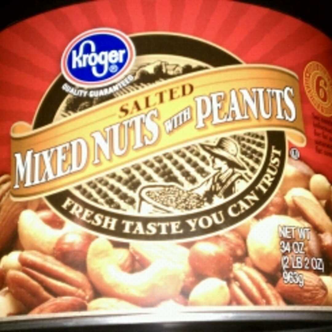 Kroger Salted Mixed Nuts with Peanuts