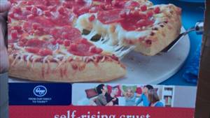 Kroger Self-Rising Crust Pepperoni Pizza