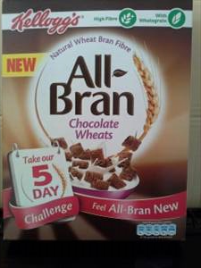Kellogg's All-Bran Chocolate Wheats with Semi-Skimmed Milk