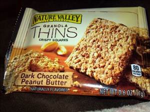 Nature Valley Granola Thins Crispy Squares - Dark Chocolate Peanut Butter