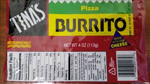 Tina's Pizza Burrito