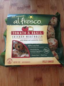 Al Fresco Tomato & Basil Chicken Meatballs